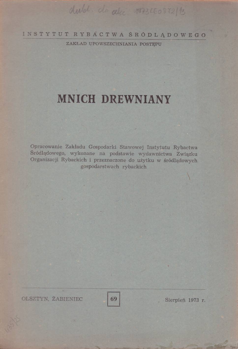 MNICH drewniany.
