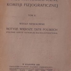 Motyle większe Tatr Polskich.