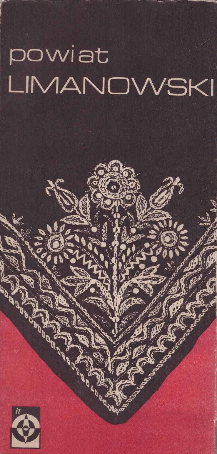 POWIAT limanowski. Turystyczna mapa panoramiczna.