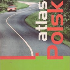 SAMOCHODOWY atlas Polski. Skala 1:550 000.