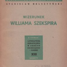 Wizerunek Williama Szekspira.