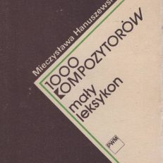 1000 kompozytorów. Mały leksykon.