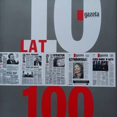 GAZETA Wyborcza. 10 lat. 100 pierwszych stron.