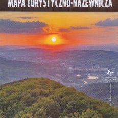 Gmina Dukla. Mapa turystyczno-nazewnicza. Skala 1:25 000.