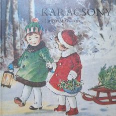 KARACSONY regi kepeslapokon.