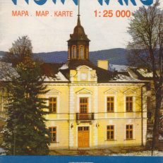 NOWY Targ. Mapa. Map. Karte. 1:25 000.