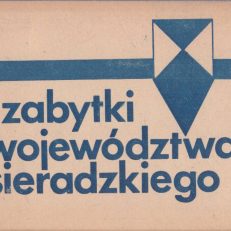 ZABYTKI województwa sieradzkiego. Seria III.