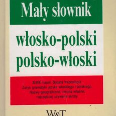 Mały słownik włosko-polski i polsko-włoski.