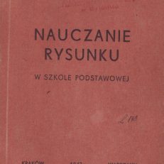 Nauczanie rysunku w szkole podstawowej.