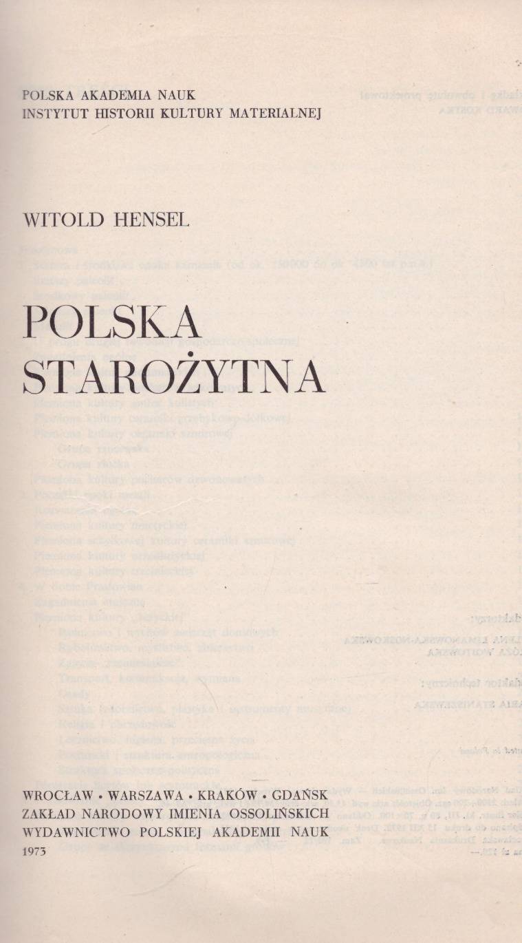 Polska starożytna. - obrazek 2