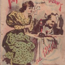 TAJEMNICE Warszawy. Wesoły Kalendarzyk Humorystyczny na 1899 rok.