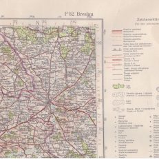 NIEMIECKIE mapy Übersichtskarte von Mitteleuropa w skali 1:300 000.