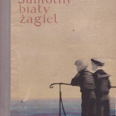 Samotny biały żagiel.