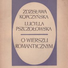 O wierszu romantycznym.