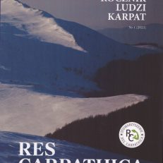 RES Carphatica. Rocznik Ludzi Karpat. Nr 1(2021).