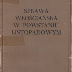 Sprawa włościańska w powstaniu listopadowym.