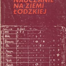 Tajne nauczanie na ziemi łódzkiej 1939 – 1945.
