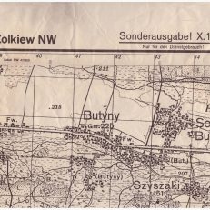 ZOLKIEW NW 4838/1. UdSSR 1:25 000. Sonderausgabe X 1940.